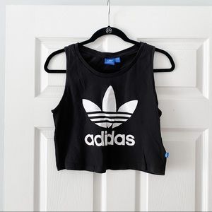 Adidas Woman’s Crop Tank with Logo